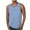 Light Blue#04, variant on Handshe Striped Printed Crew Neck Tank Top for Men - Perfect for Gym & Workouts