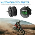 DC 12V24V Digital Panel Voltmeter Led Display Electric Voltage Meter