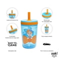 thumbnail image 4 of Vaso para sorber Zak Designs Blippi Kelso, 350 ml, acero inoxidable, 4 of 7