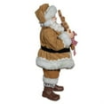 thumbnail image 2 of Kurt Adler 10.5-inch Fabriché Gingerbread Santa Holding Tree, 2 of 7