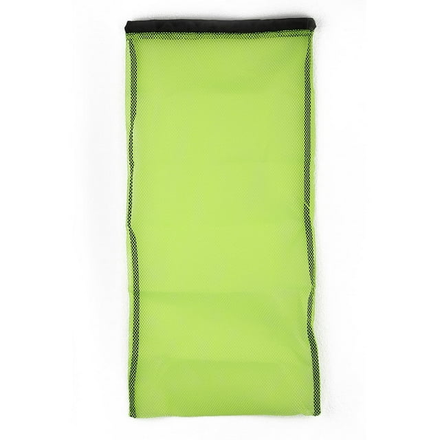 Sac Filet de Natation Pochette de Rangement Professionnelle Type à Cordon Contenant pour Palmes Plongée en Apnée Kayak Bateau Fournitures sous-Marines Rouge
