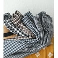 thumbnail image 5 of SOMER Women's Capri Plaid Pants Elastic Waist Gingham Wide Leg Palazzo Pants, 5 of 5
