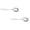 Z+Silver-2, variant on ZFSBZBS Stainless Steel Cooking Spoon, Serving Spoons for Mixing, Serving Spoons for Buffet, Serving Spoon,Silver,8.8 inx2 in