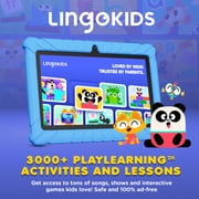 Contixo Kids Tablets Bundle, 7-Inch Educational Android Tablet and Wired Headphones for Kids Ages 3-7, Blue