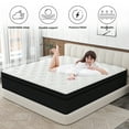 thumbnail image 3 of lemontalking 12 inch King Mattress,Medium Firm Hybrid Mattresses in a Box, 3 of 8