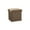 Coffee, variant on Small Storage Ottoman Foldable Collapsible Cube Square Linen Ottoman Foot Rest Stool Seat, for Living Room, Bedroom, Home Office, Dorm
