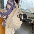 thumbnail image 4 of 1pc Simple Fashion Schoolbag, Large Capacity Versatile Casual Backpack, 4 of 5