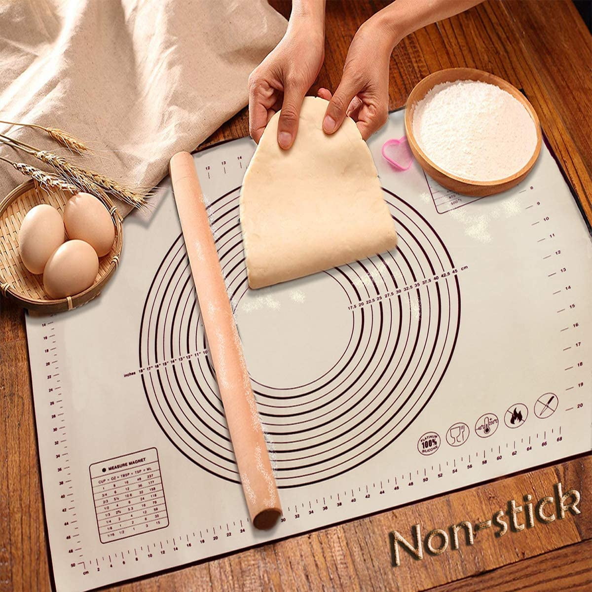 Silicone Baking Mat Baking Mat BPA Free Silicone Mat Nonstick with