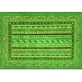 thumbnail image 1 of Ahgly Company Indoor Rectangle Abstract Green Modern Area Rugs, 7' x 9', 1 of 4