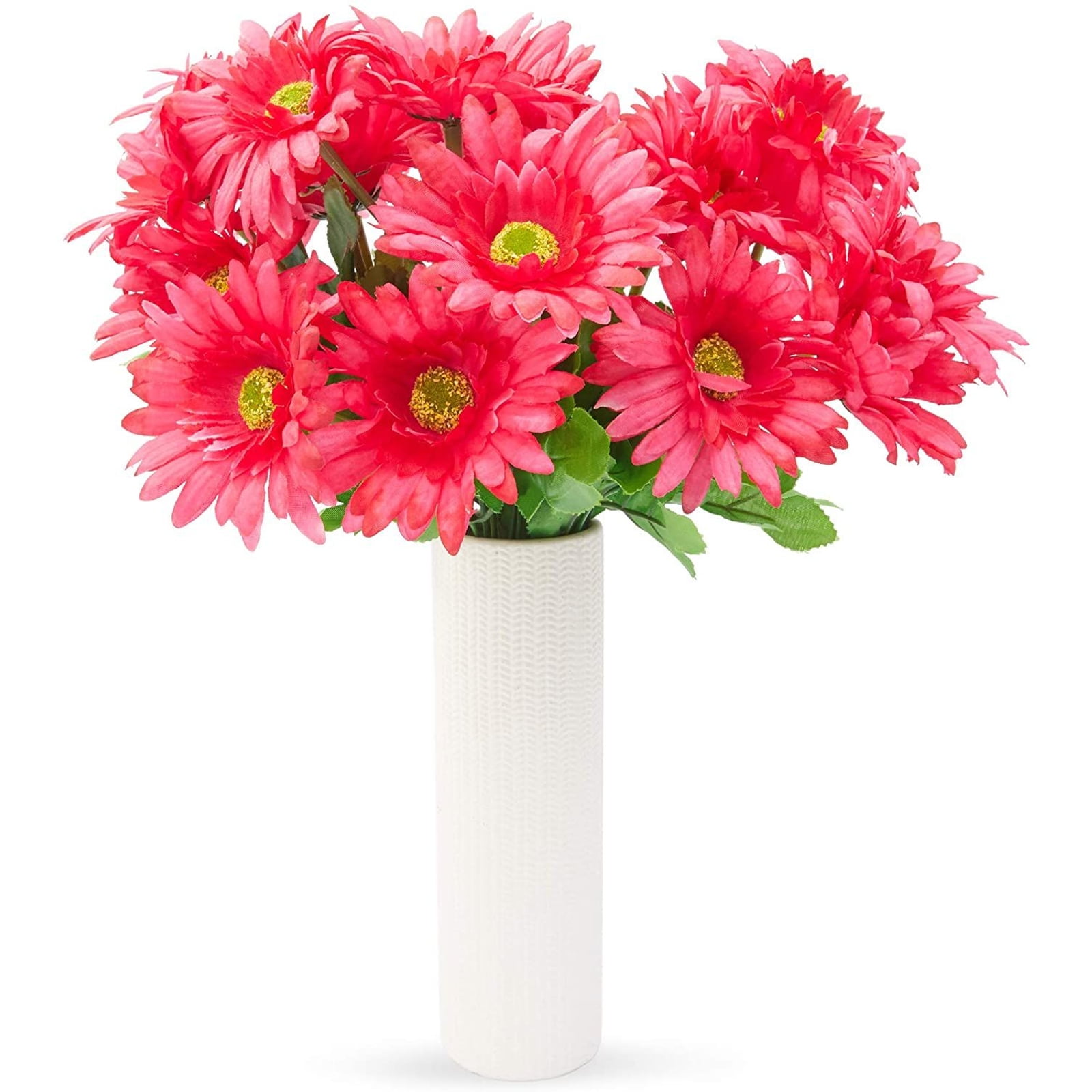 3 Bouquet Pink Sunflowers Artificial Fake Flowers for Floral Baby