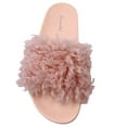 thumbnail image 3 of Bonnibel Fun-1 Women's Fluffy Non-Slip Cute Plush Slip-On Slippers Faux Fur Flats BLUSH 10, 3 of 4