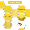 thumbnail image 6 of Beeswax Sheets,Supplies Hive Tool Hive Tool Candle Portable Wild Bee Frame Portable Wild Beehive Frame Portable 10pcs Bee Beeswax Wild Bee Tool Bee Tool Supplies Bee Beeswax Beehive Siuke, 6 of 6