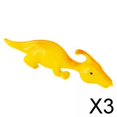 thumbnail image 1 of 5x Mini figuras de dinosaurio estirable Soledad Rellenos para bolsas de fiesta 3 piezas, 1 of 8