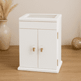 thumbnail image 3 of Hives & Honey - Lina White Jewelry Chest, 3 of 5