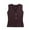 A-Brown, variant on Women's Cropped Knit Vest V Neck Button Up Blouses Jacket Solid Color Sleeveless Tank Tops B-White