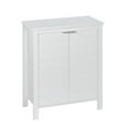 thumbnail image 3 of RiverRidge Madison 2-Door Bathroom Linen Storage Cabinet and Laundry Shelf - White, 3 of 9