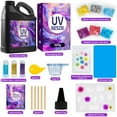 thumbnail image 3 of Bond Craftor UV Resin Kit 500g – Fast Curing Ultraviolet Resin for Crafts, Jewelry, DIY, and Coating, Molding, and Casting, 3 of 6