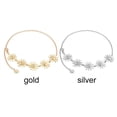 thumbnail image 4 of Women Vintage All-match Hip Hop Style Punk Waist Chain Dress Cummerbands Ladies Belt Sun Waistband Silver, 4 of 5