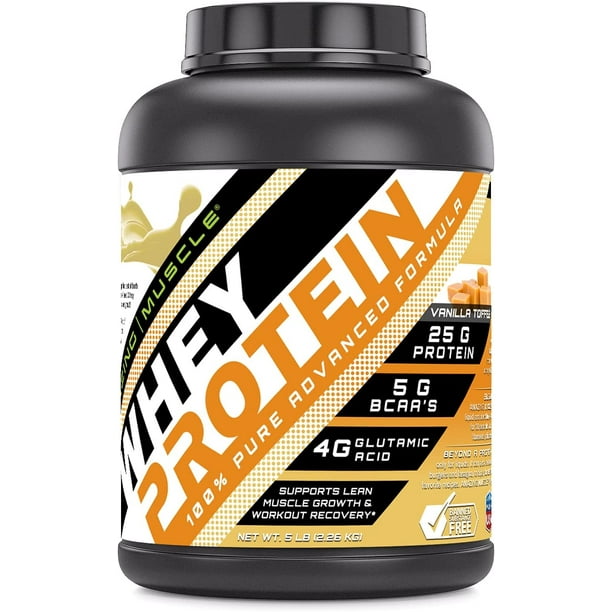 Amazing Muscle 100 Whey Protein Powder *Advanced Formula with Whey