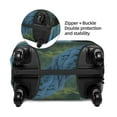thumbnail image 3 of Bingfone Majestic Eagle Over Castle Luggage Cover Washable Suitcase Cover Protector Anti-scratch Suitcase cover Fits 18-32 Inch Luggage (No luggage included), 3 of 8