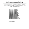 thumbnail image 4 of Zoomtoner Compatible Samsung CLX-3175FN SAMSUNG CLT-K409S laser Toner Cartridge Black, 4 of 5