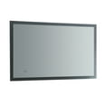 thumbnail image 2 of Fresca Angelo 48x30" Bathroom Mirror with Halo Style LED Lighting in Mirrored, 2 of 6