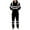 Black, variant on Cameland Work Overalls Hooded Drawstring Wear-resistant Reflective Zipper Pockets Loose Safety Worker Coveralls Mechcanic Jumpsuit Auto Repairmen Dust-proof Working Uniform