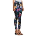 thumbnail image 2 of Time and Tru Women's Soft Knit Print Jeggings, 2 of 7
