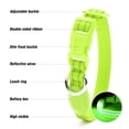 thumbnail image 3 of Collar LED Visinite Light Up para perros pequeños, color verde, 3 of 7