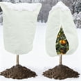 thumbnail image 2 of Hearth & Gear Winter Cover With Drawstring And Zipper Design For Outdoor Garden Cold Weather Frost Reusable Heavy Duty Fabric Shrub Jacket Cover Set Rain Cover Sofa Covers for 3 Seat Sofa Set Cover, 2 of 7