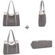 thumbnail image 3 of Bolso de mano para mujer, bolso de hombro, poliéster, bolso grande y elegante, 3 of 5