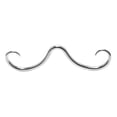 thumbnail image 2 of Anillos de nariz Strade Fareast Limited con bigote único para bodas fiestas aniversarios Color acero, 2 of 8