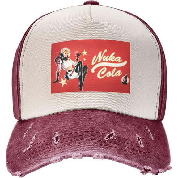 Nuka Drink Cola Baseball Cap for Men Women Adjustable Dad Hat Trucker Cap Sun Hats