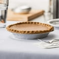 thumbnail image 3 of 9" Disposable Aluminum Pie Pans – Freezer & Oven Safe Quiche, Tart, and Pie Tins (9" x 1.5" x 6.5"): 15CT, 3 of 5