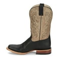 thumbnail image 3 of Tony Lama Mens Luciano Wide Square Toe Cowboy Mid Calf Boots- Medium & Wide Widths Available, 3 of 5