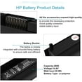 thumbnail image 2 of HS03 HS04 Rechargeable Battery for HP Spare 807957-001 807956-001 807612-421, 2 of 5