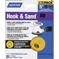 thumbnail image 2 of Norton Hook & Sand 5 in. Aluminum Oxide Hook and Loop A250/A290 Sanding Disc 80 Grit Coarse 25 pk, 2 of 2