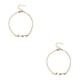 thumbnail image 3 of Pulseras de tobillo Qarigey para mujer color Oro Accesorio de moda, 3 of 6