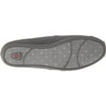 thumbnail image 3 of BOBS from Skechers Women's Plush Peace and Love Flat,Charcoal,10 M US, 3 of 5