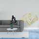 thumbnail image 2 of Figura escultórica abstracta moderna para decoración de sala de estar y mesa con brazo ponderado, servilletero, ideal para el hogar, bar, cafetería o, 2 of 8