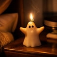 thumbnail image 5 of Halloween Ghost Scented Candle, Cute Soy Wax Aromatherapy Light for Home Decor, Spooky Table Centerpiece and Party Favor, 5 of 7