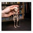 thumbnail image 2 of 3D Printed Funny Goth Skeleton Fridge Magnets, Funny Goth Human Skeleton Toy, 2 of 5