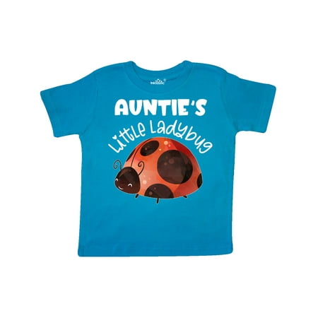 

Inktastic Auntie s Little Ladybug Gift Toddler Boy or Toddler Girl T-Shirt
