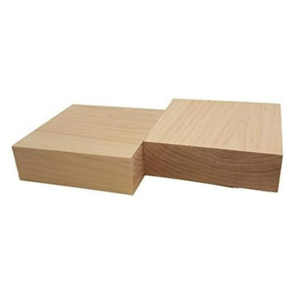 Maple Lumber Bowl Blanks (2pc) (3" x 8" x 8")