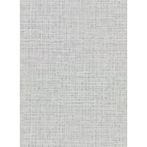 Warner Montgomery Grey Faux Grasscloth Wallpaper, 27-in by 27-ft, 60.8 sq. ft