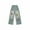 Light Blue, variant on Kiijoy Little Girls Mushroom Embroidery Pull On Jeans Baggy Straight Leg Denim Pants, Sizes 5-6