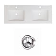 thumbnail image 1 of American Imaginations 35.5-in. W 3H4-in. Ceramic Top Set In White Color AI-20938, 1 of 1