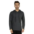 thumbnail image 1 of Inkmeso Solid Winter Hooded Sweatshirt For Mens Long Sleeve Drawstring Pullover Hoodie, 1 of 7