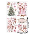 thumbnail image 3 of Christmas Window Clings Winter Decorations, Removable Christmas Window Stickers for Glass Windows, Xmas Door Decor Wall Decal Holiday Party Supplies, 3 of 5