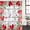 Grey Red, variant on Valentine's Day Love Heart Shower Curtain Set - 48" x 72" Washable Bathtub Curtain with 12 Hooks, Eucalyptus Black Plaid Love Heart Waterproof Fabric Stall Shower Curtains for Bathroom/Bathtub Décor